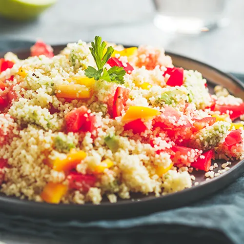 Paprika-Couscous-Salat