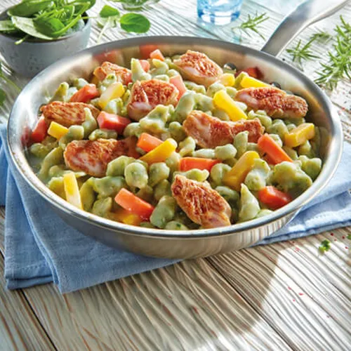 Abbildung Hähnchen-Knöpfle-Pfanne