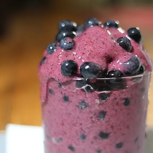 Heidelbeer-Kefir-Smoothie