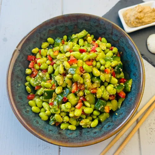 Asia Edamame-Salat